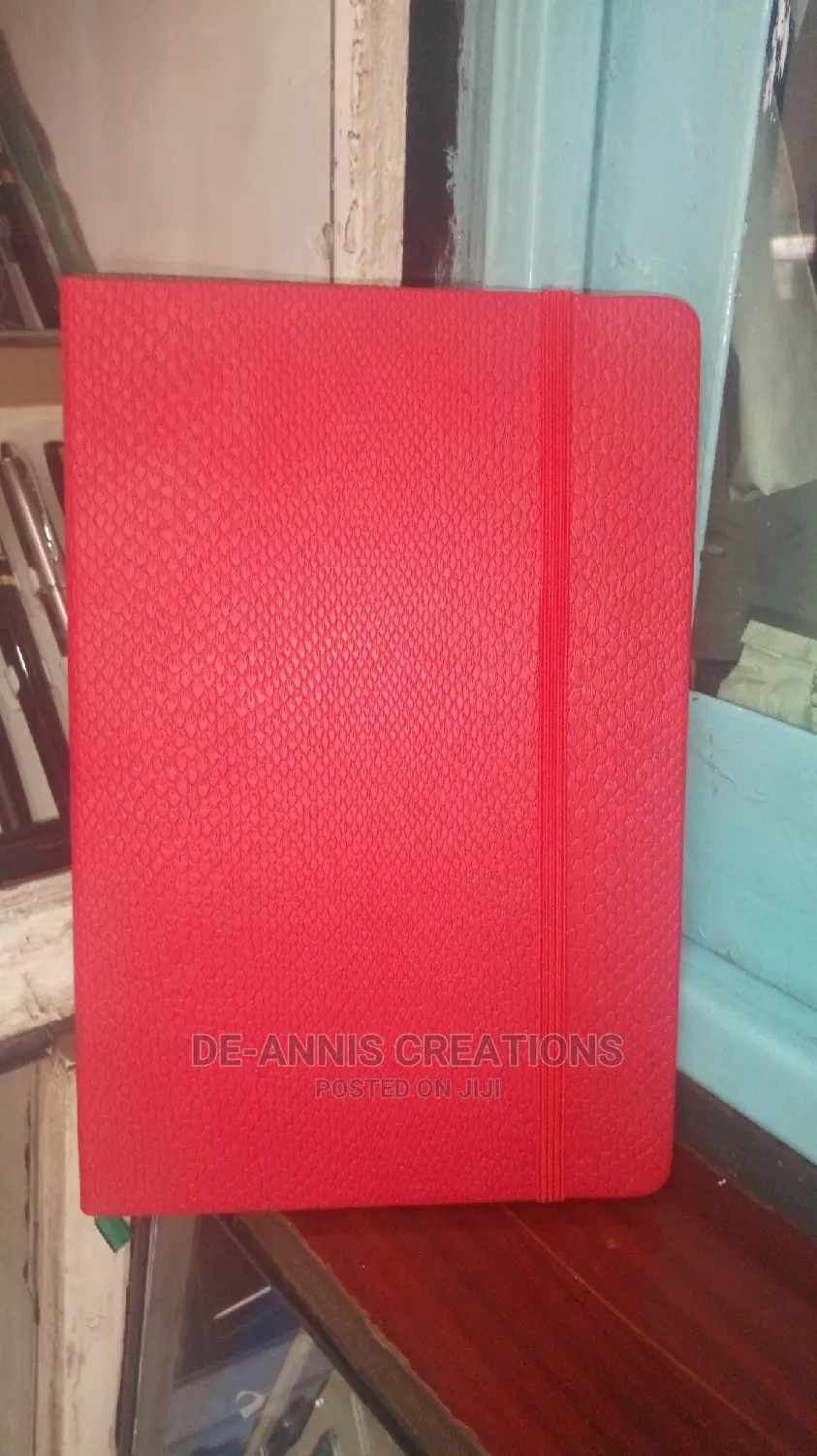 Red Scale Notebook