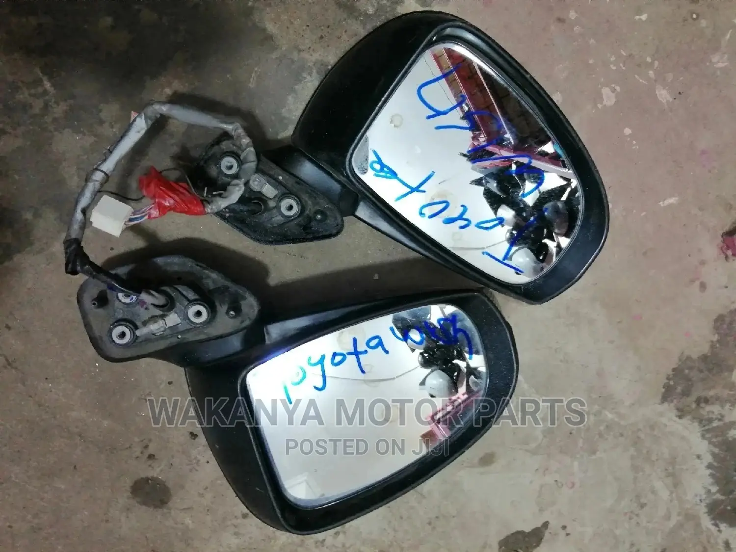 Toyota Prius 2010/2012 Side Mirrors With Indicator, Ex Japan