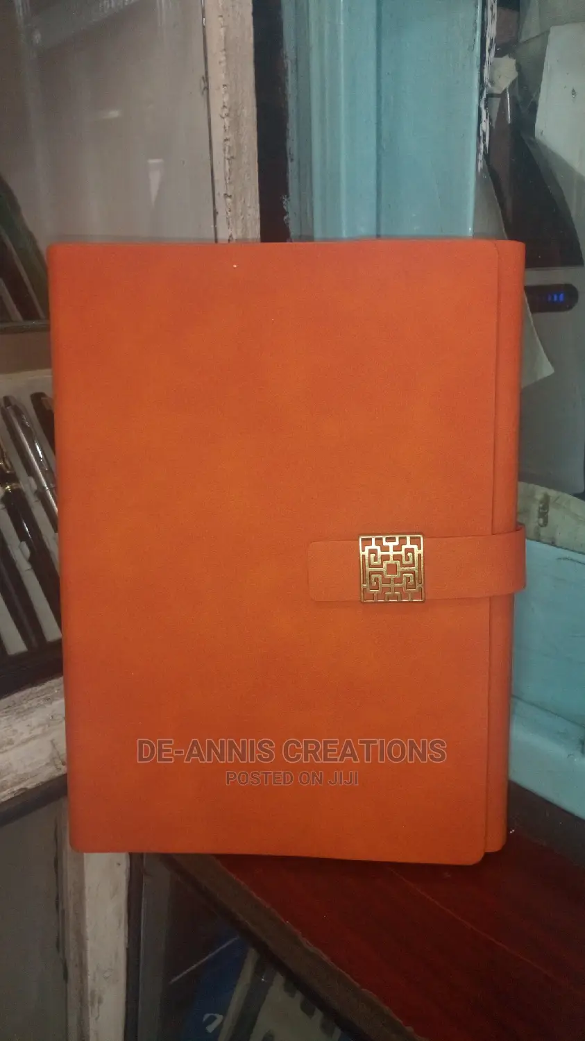 Orange A5 Executive Notebook