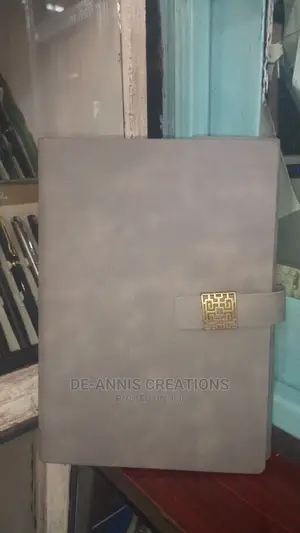 Gray A5 Executive Notebook