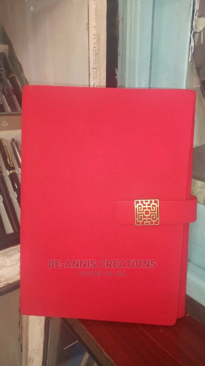 Sweet Red A5 Executive Notebook