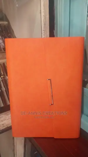 Slanted Orange A5 Executive Notebook