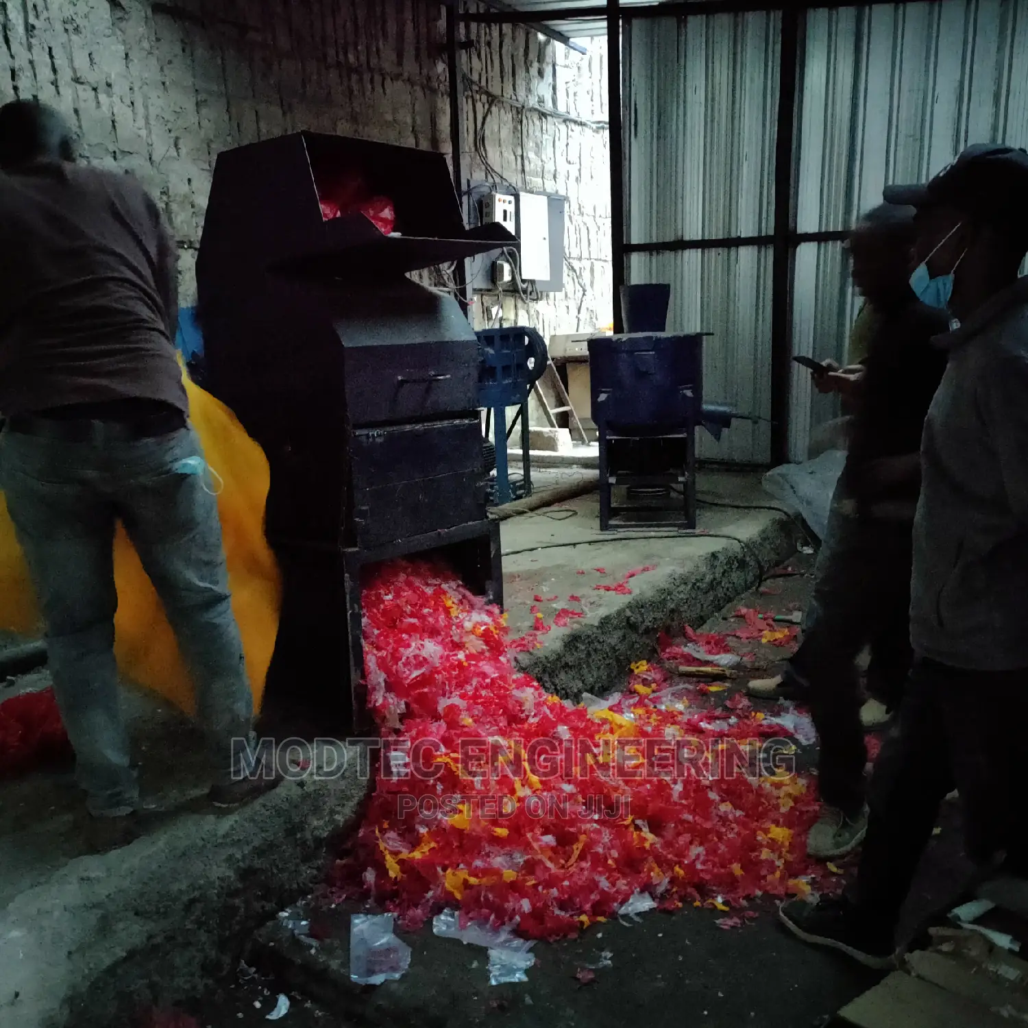 Modtec: Heavy Duty Plastic Crushing Machine