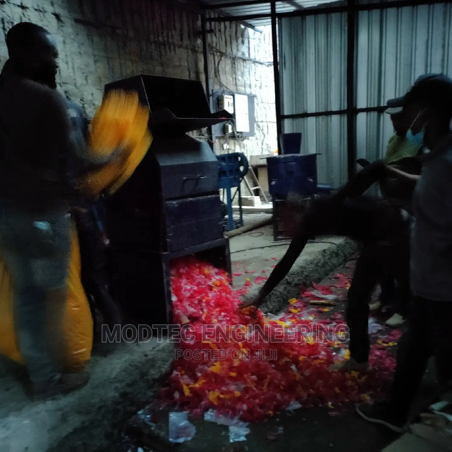 Modtec: Heavy Duty Plastic Crushing Machine