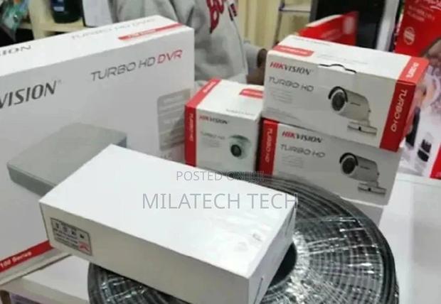 New Hikvision Four CCTV Cameras Complete Kit Night Vision