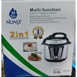 2 in 1 Pressure Cooker + Rice Cooker