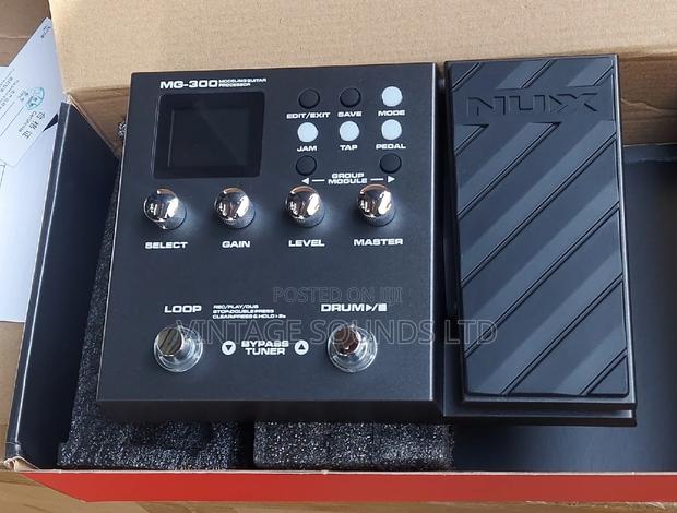 NUX MG-300 Multi Effects Pedal TSAC-HD Pre-Effects - thumbnail 2