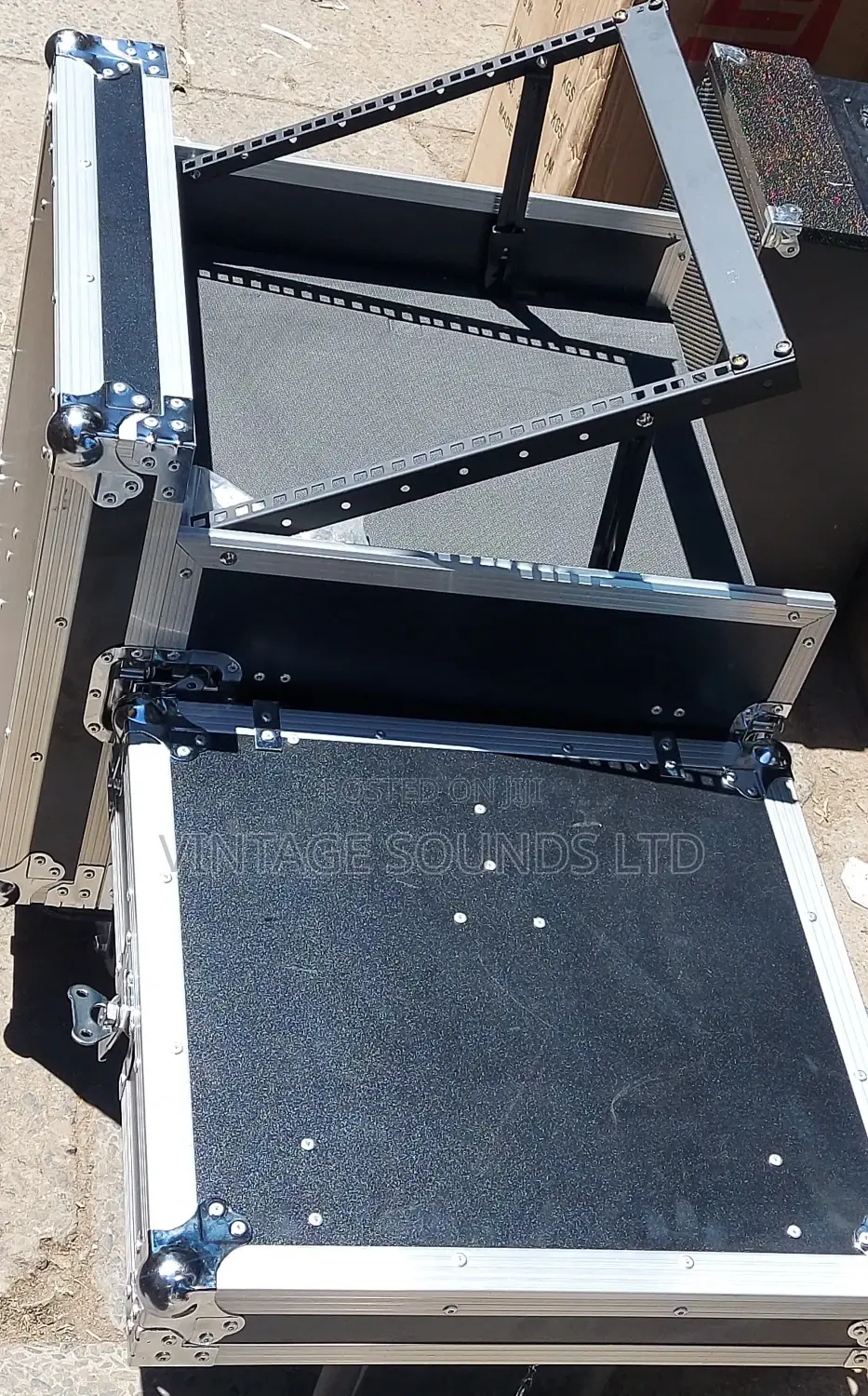 8units Pa Mounting Rack Flight Case