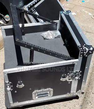 8units Pa Mounting Rack Flight Case