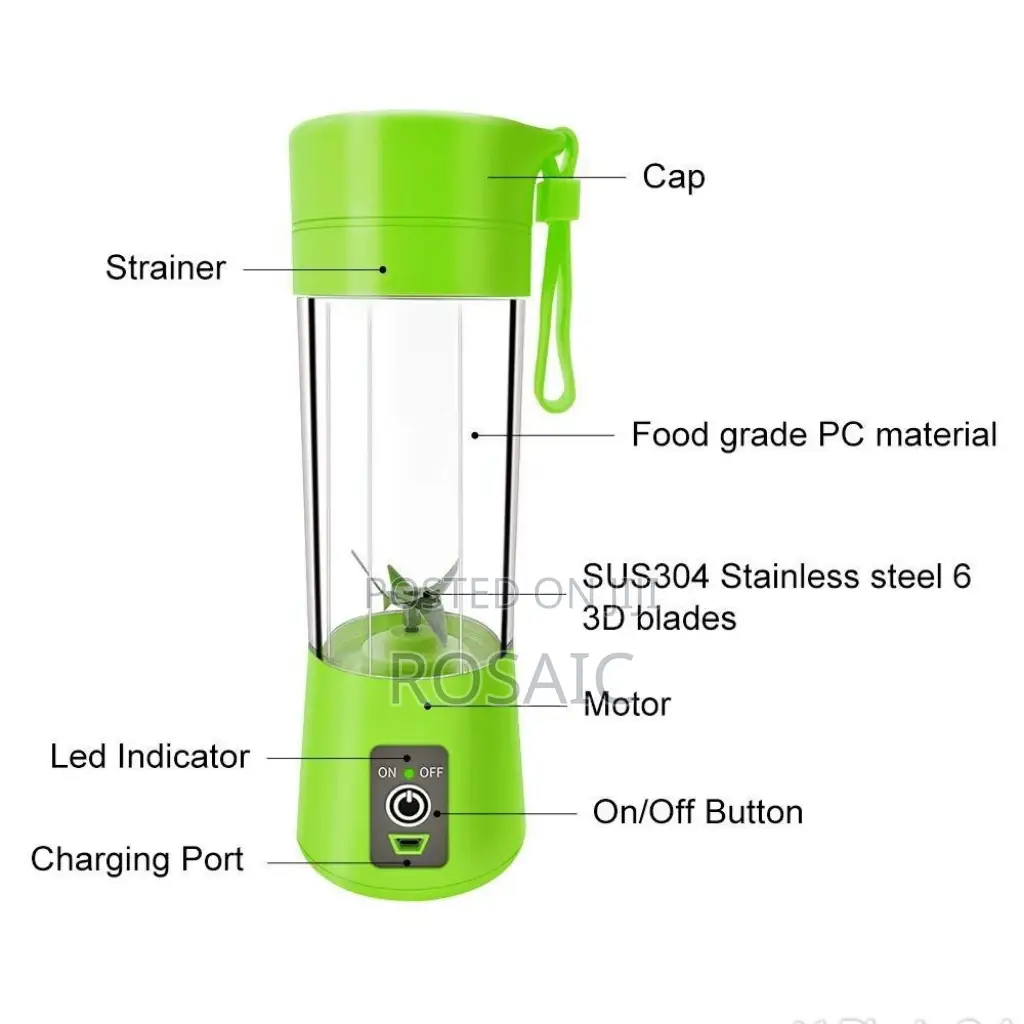 Rechargeable Portable Blender