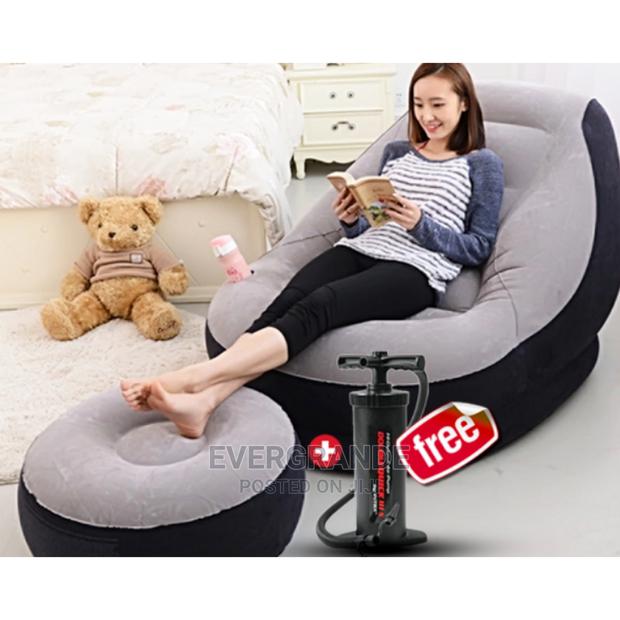 Inflatable Seat Plus Free Pump - main view