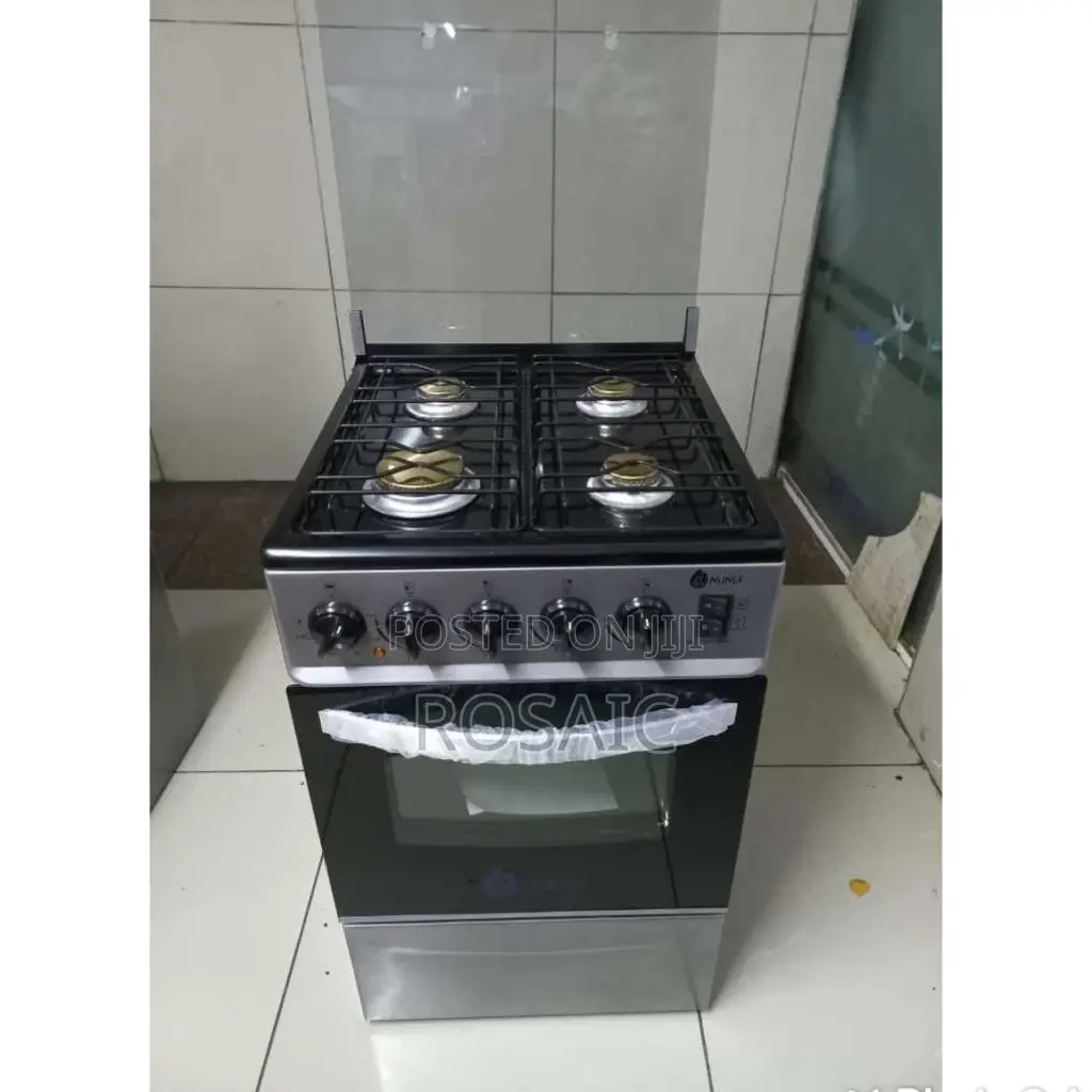 4 Gas With Free Standing Oven