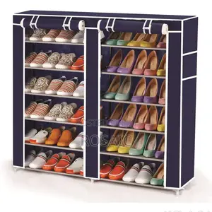 Double Shoe Rack With Cover