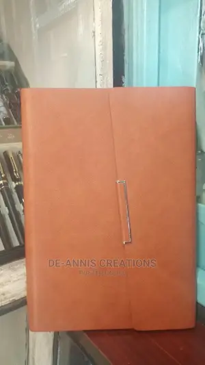 Slanted Brown A5 Executive Notebook