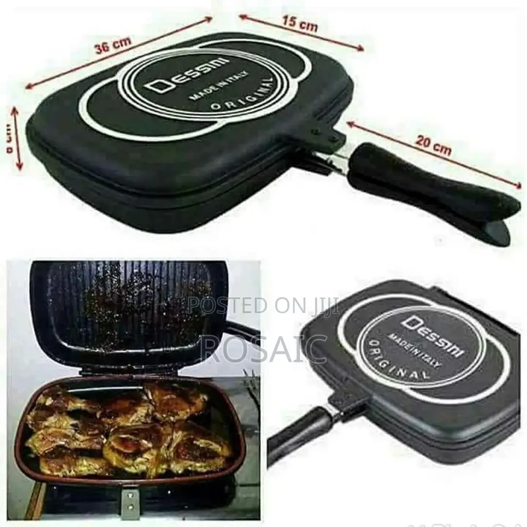 36 Cm Double Grill Pan