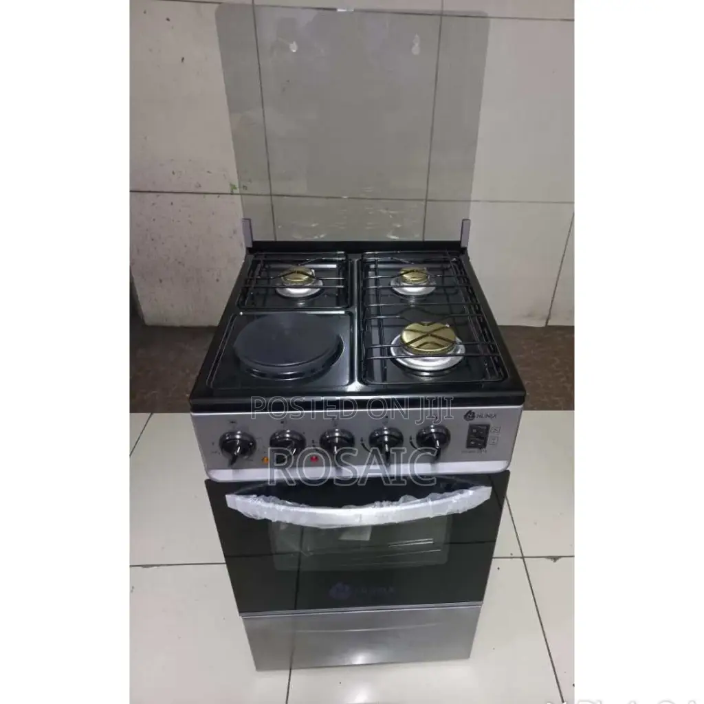 3gas+1 Hot Plate With Free Standing Electric Oven