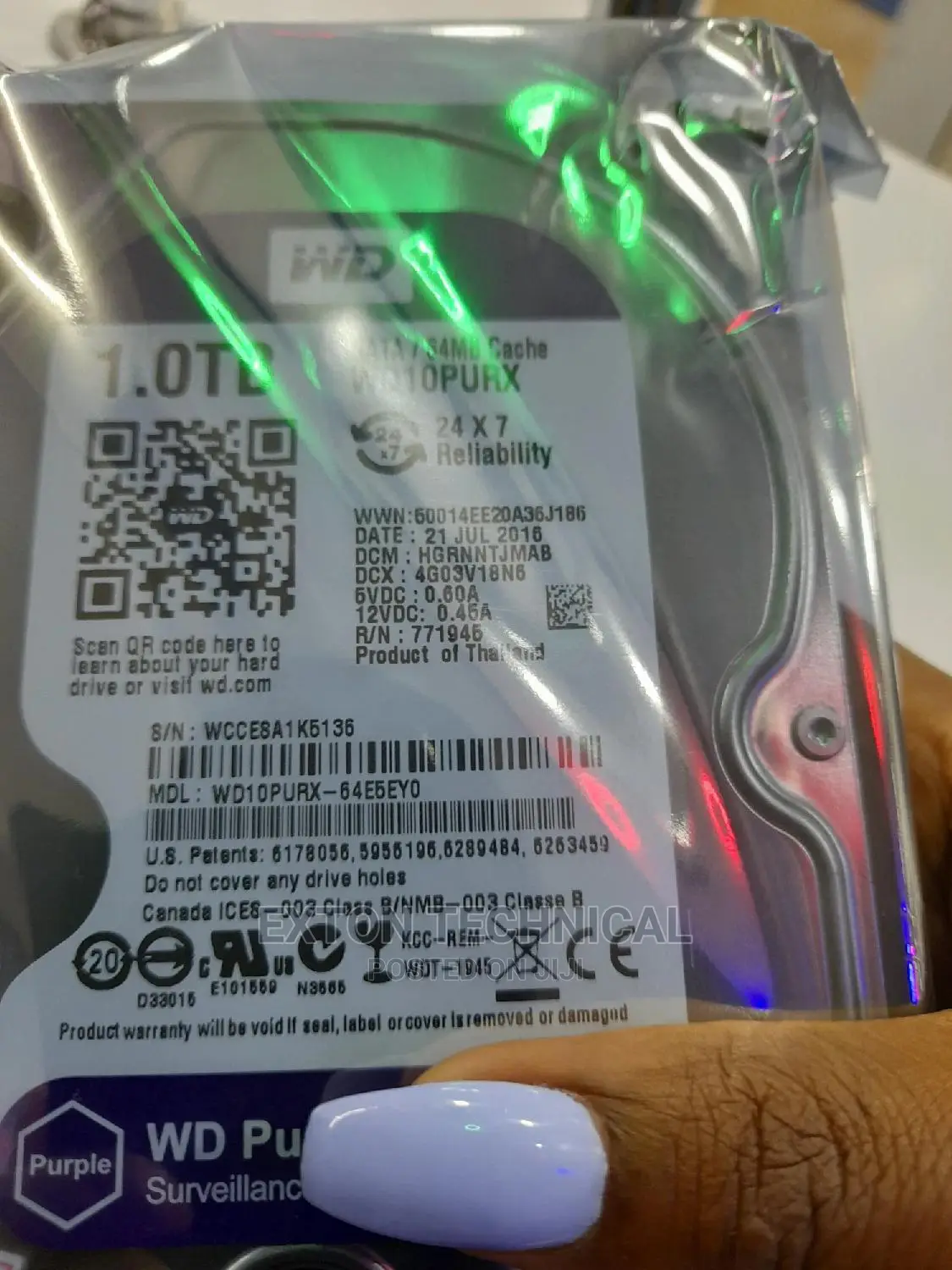 New HDD 1.0tb Harddisk CCTV