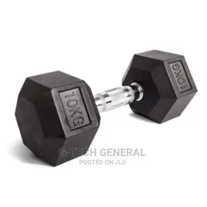 Hexagonal Dumbbells 10kg Single Hand