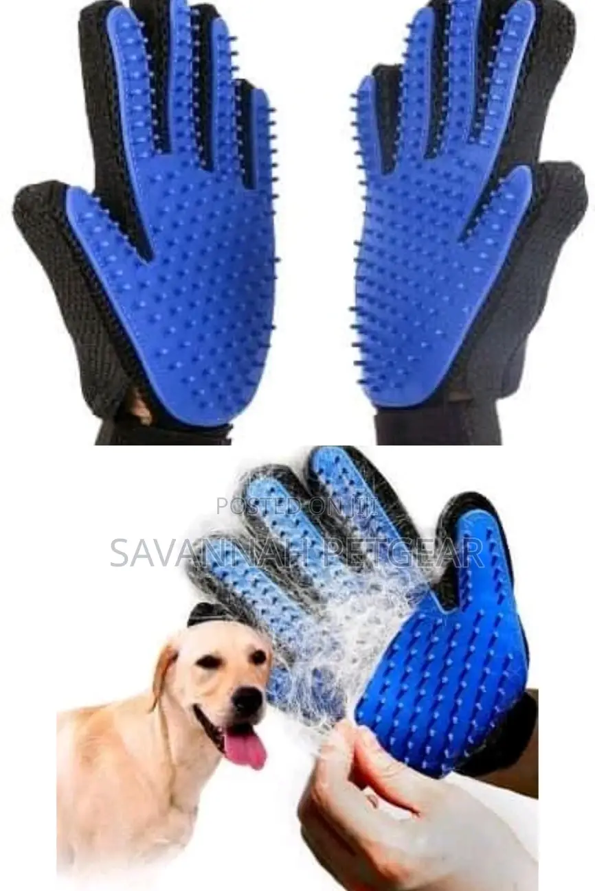 Pet Grooming and Massage Glove