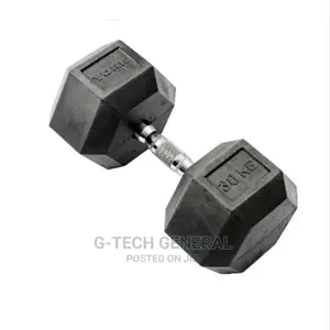 High Quality 30kg Hexagonal Dumbbells