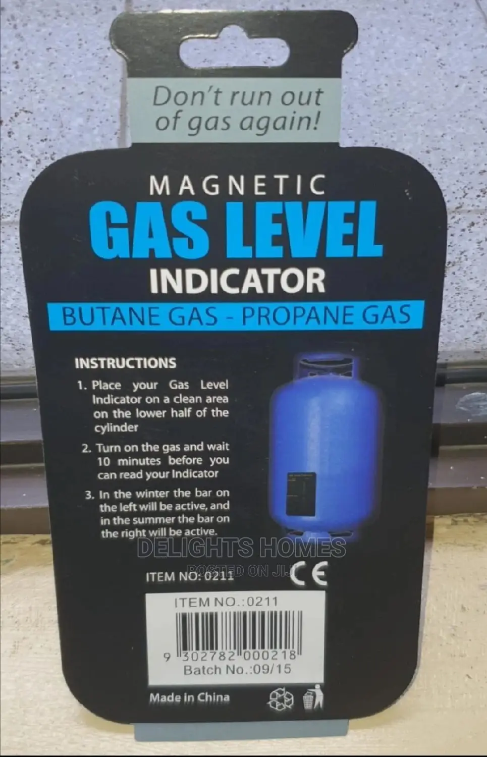 Gas Level Indicator