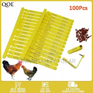 Wing Tags for Identifying the Chicken (Per Tag)