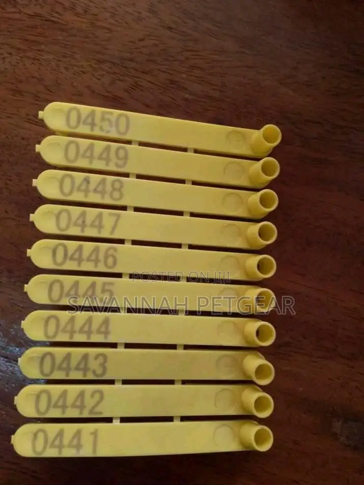 Wing Tags for Identifying the Chicken (Per Tag)