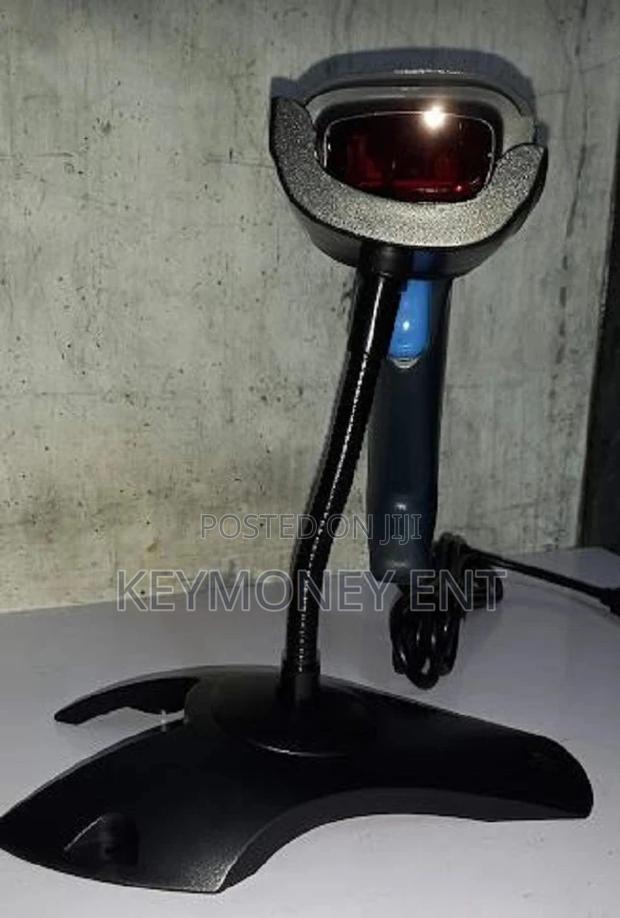 Laser Barcode Scanner With Stand