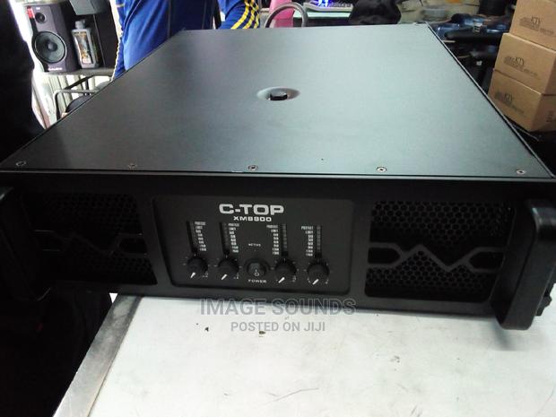 Powerful 4 Channel Power Amplifier - main view