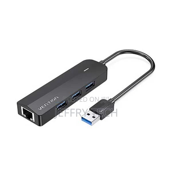 Vention USB 3.0 to Gigabit Ethernet Adapter Abs Type Black 0 - main view