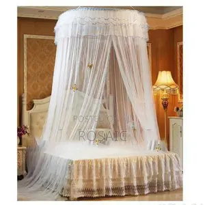 White Round Mosquito Net
