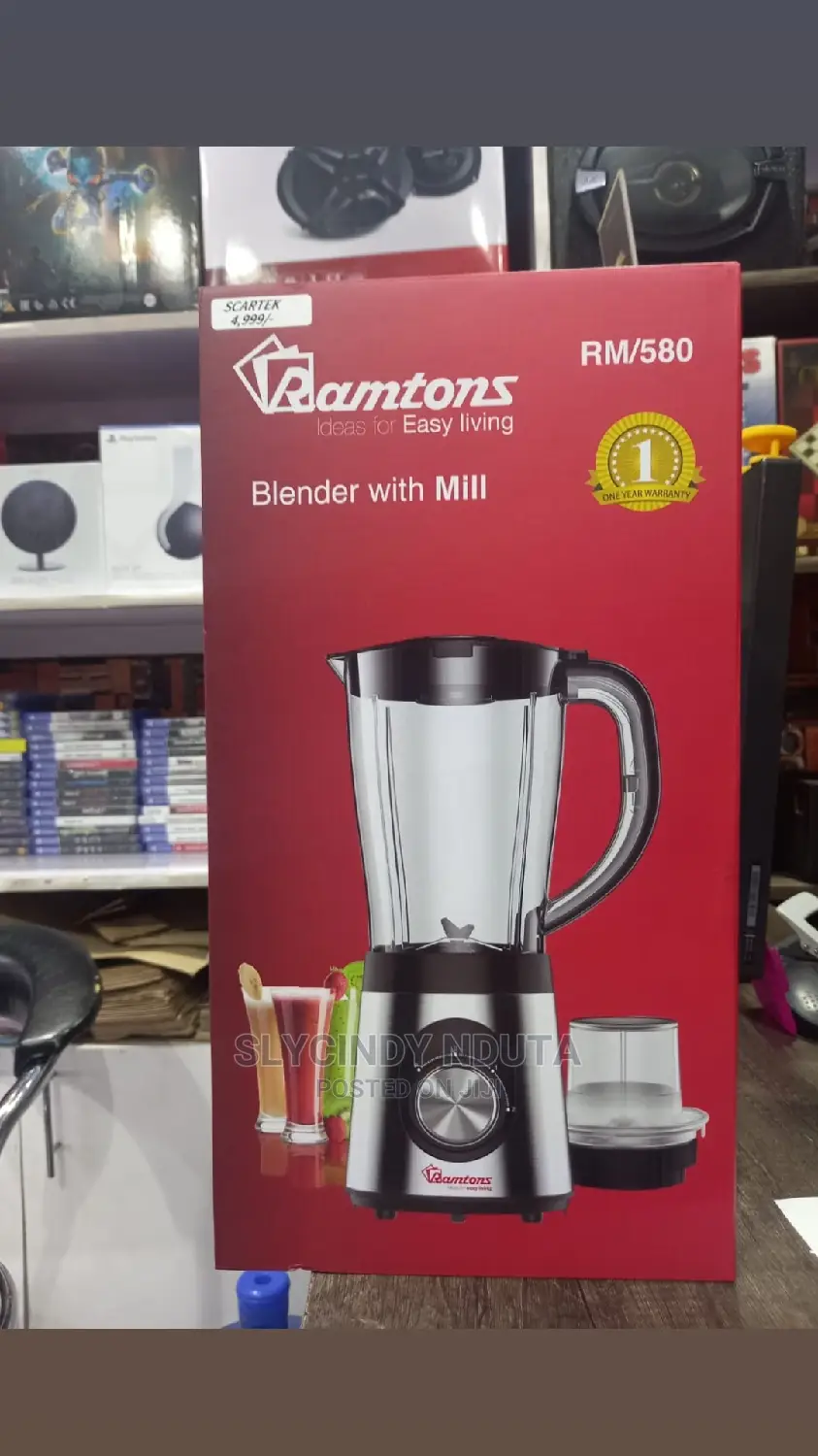 Ramtons Blender Rm/580