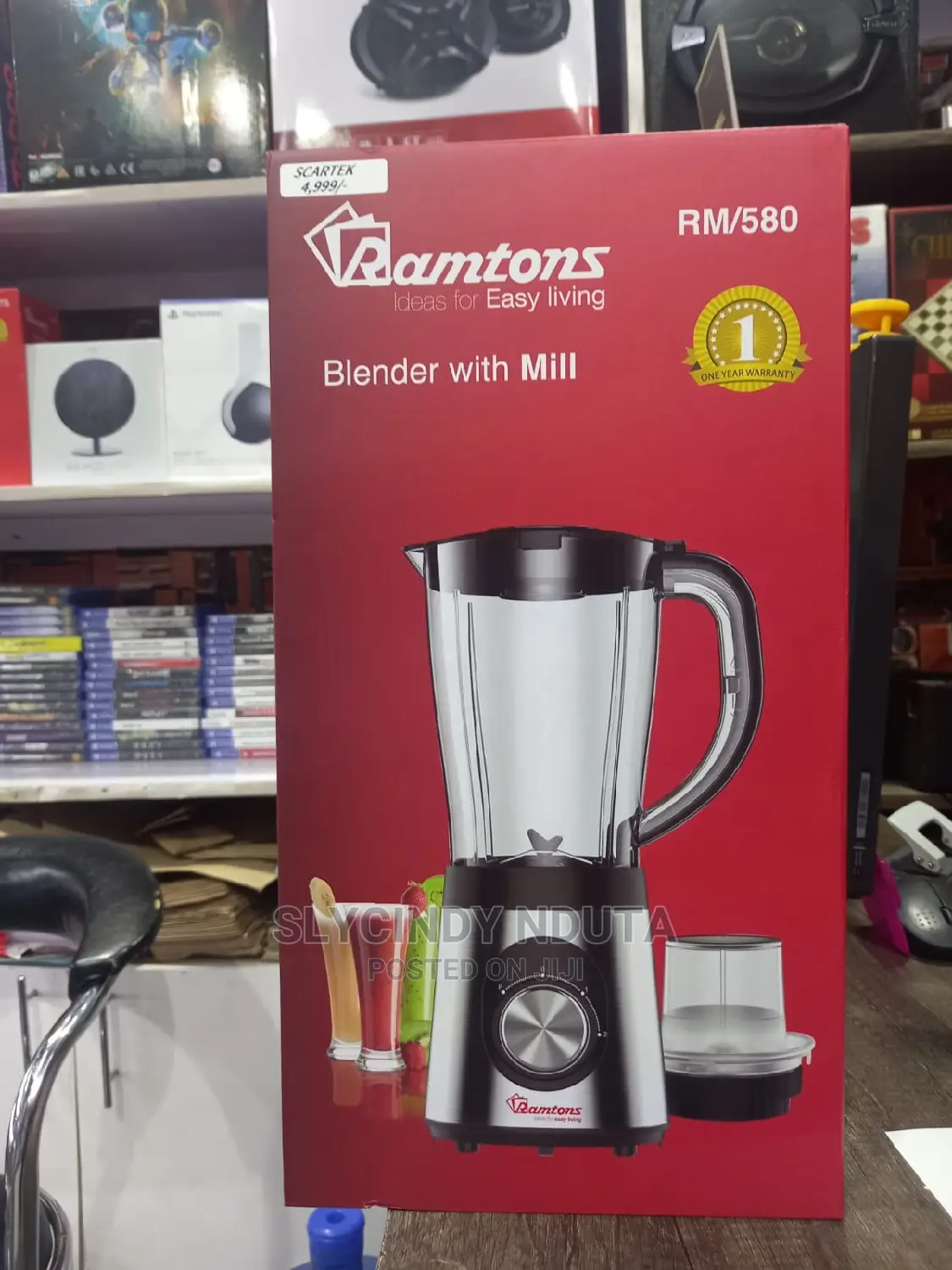 Ramtons Blender Rm/580