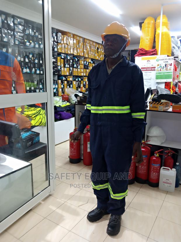 Overalls-Reflective-Navy Blue-Available in Stock - main view