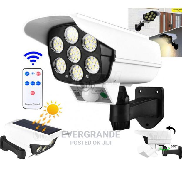 Solar Monitoring Led Lights.