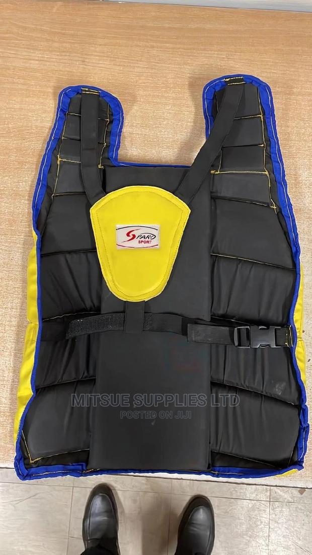 Sparo Hockey Chest Guard- Yellow - thumbnail 2