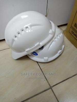 White Heavy Duty Helmets-Best Quality - thumbnail 2