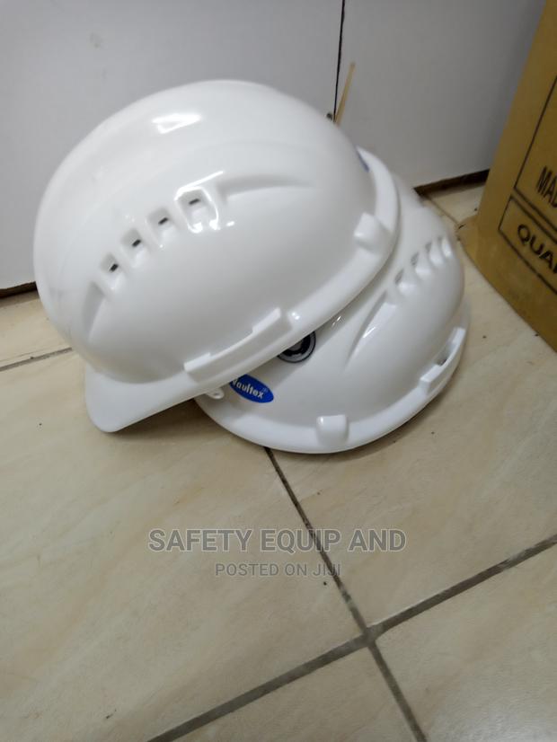 White Heavy Duty Helmets-Best Quality - main view