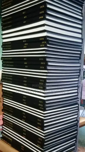 Hardcover/ Black Binding #Clean Work