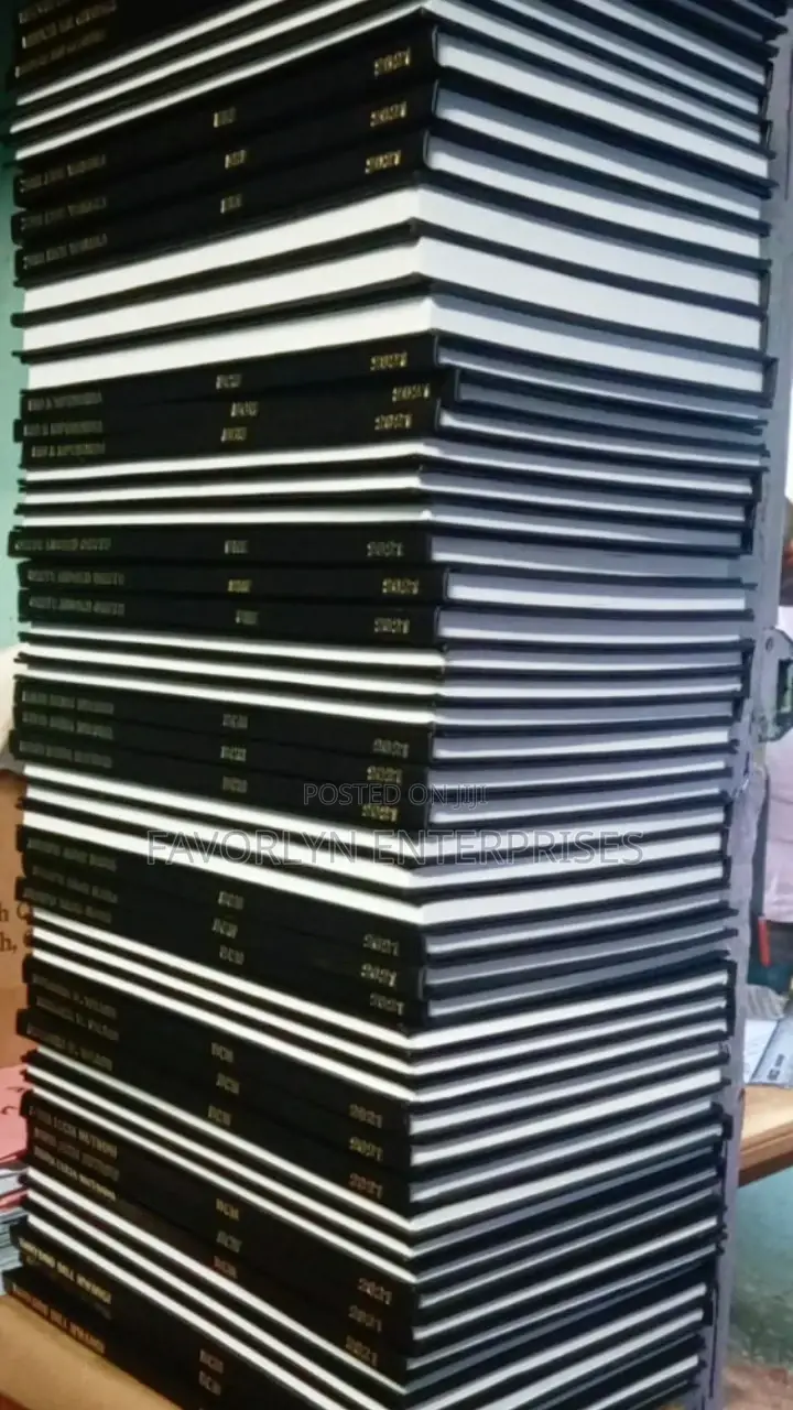 Hardcover/ Black Binding #Clean Work