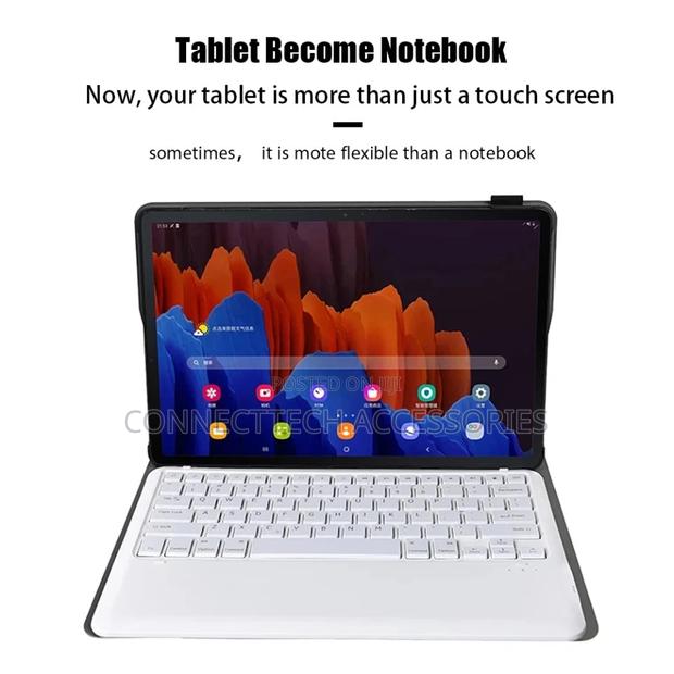 Samsung Galaxy Tab S7 FE Bluetooth Keyboard Case - thumbnail 5