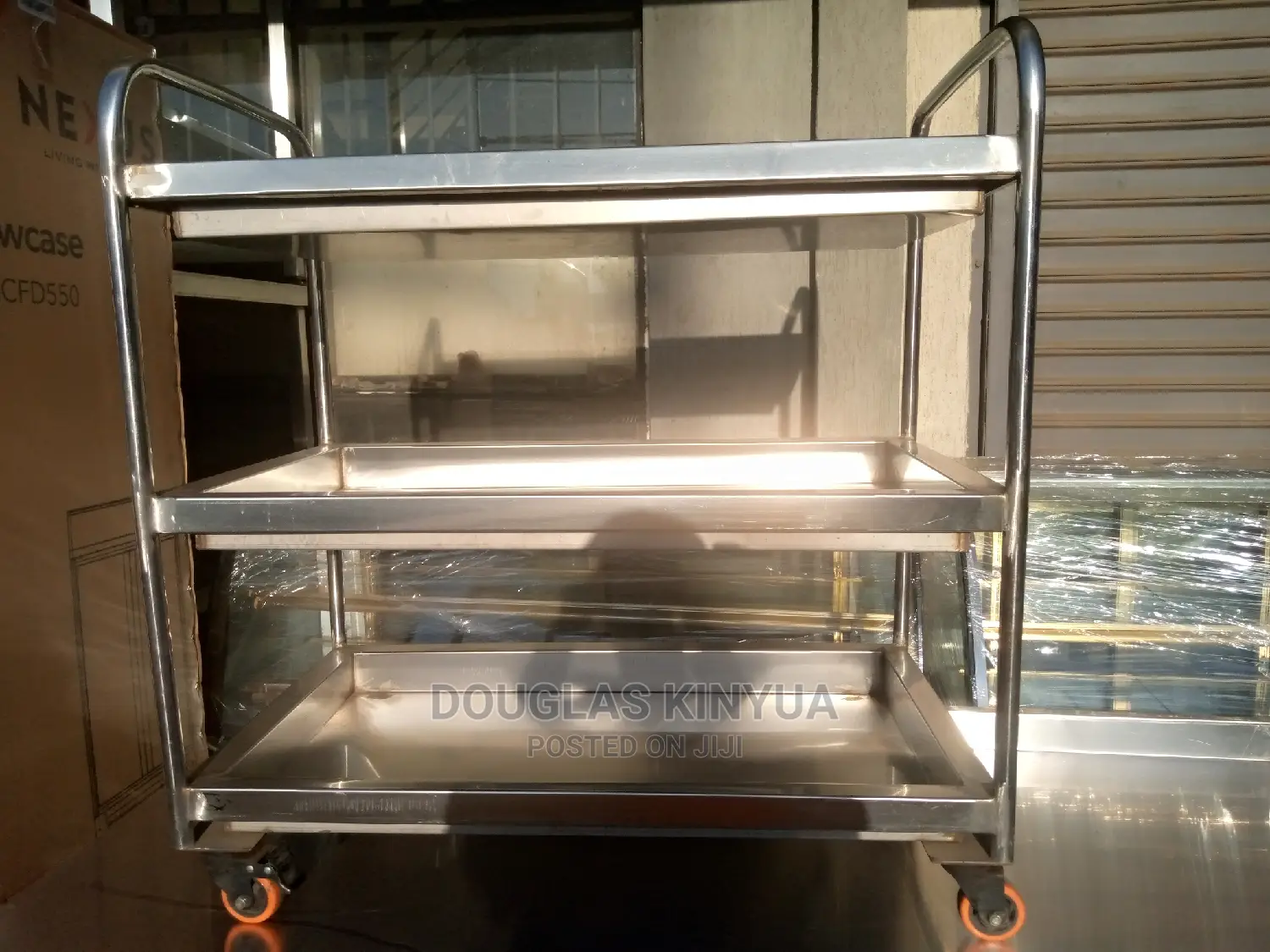 Hospital Food Trolley Stainless Steel