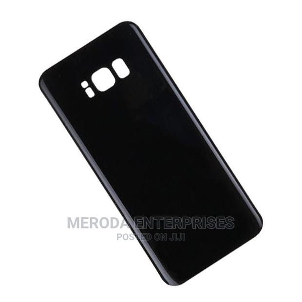 Back Glass for Samsung Galaxy S8 Plus Black