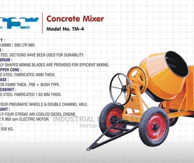 Brand Concrete Mixer - main view