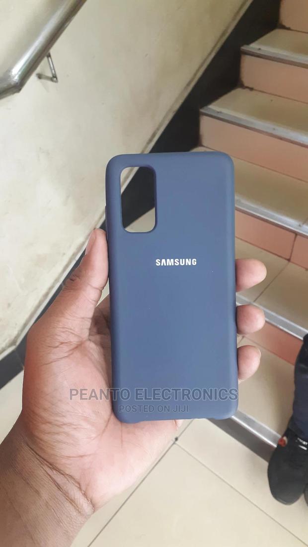 Silicone Back Cover For Samsung S20 - thumbnail 2