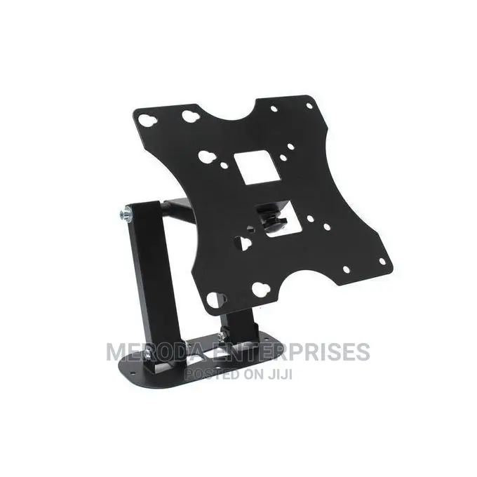 Generic Metal 14"-55" Swivel Tilt TV Mount Bracket-Black