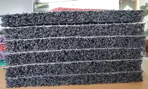 Grey Sphaghetti Pvc Coil Mat