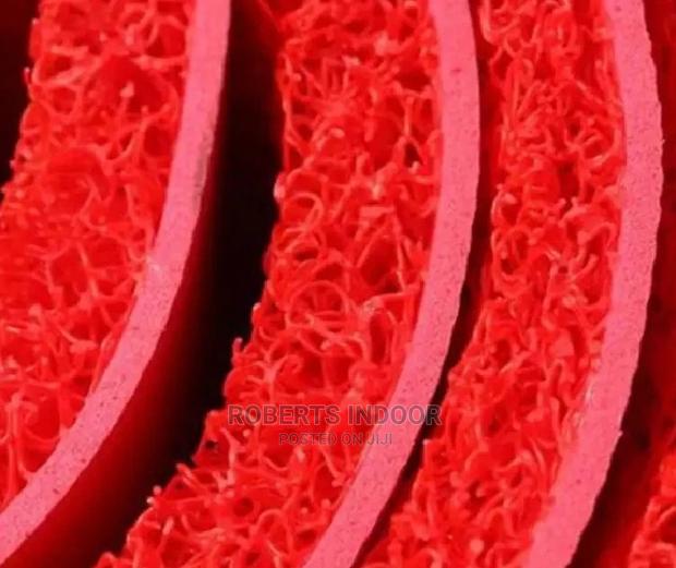 Red Pvc Coil Mat - main view