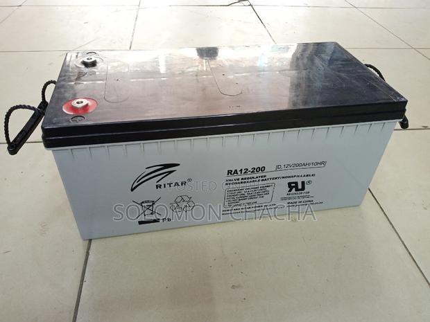 Ritar 200ah 12v Battery for Backup - thumbnail 2