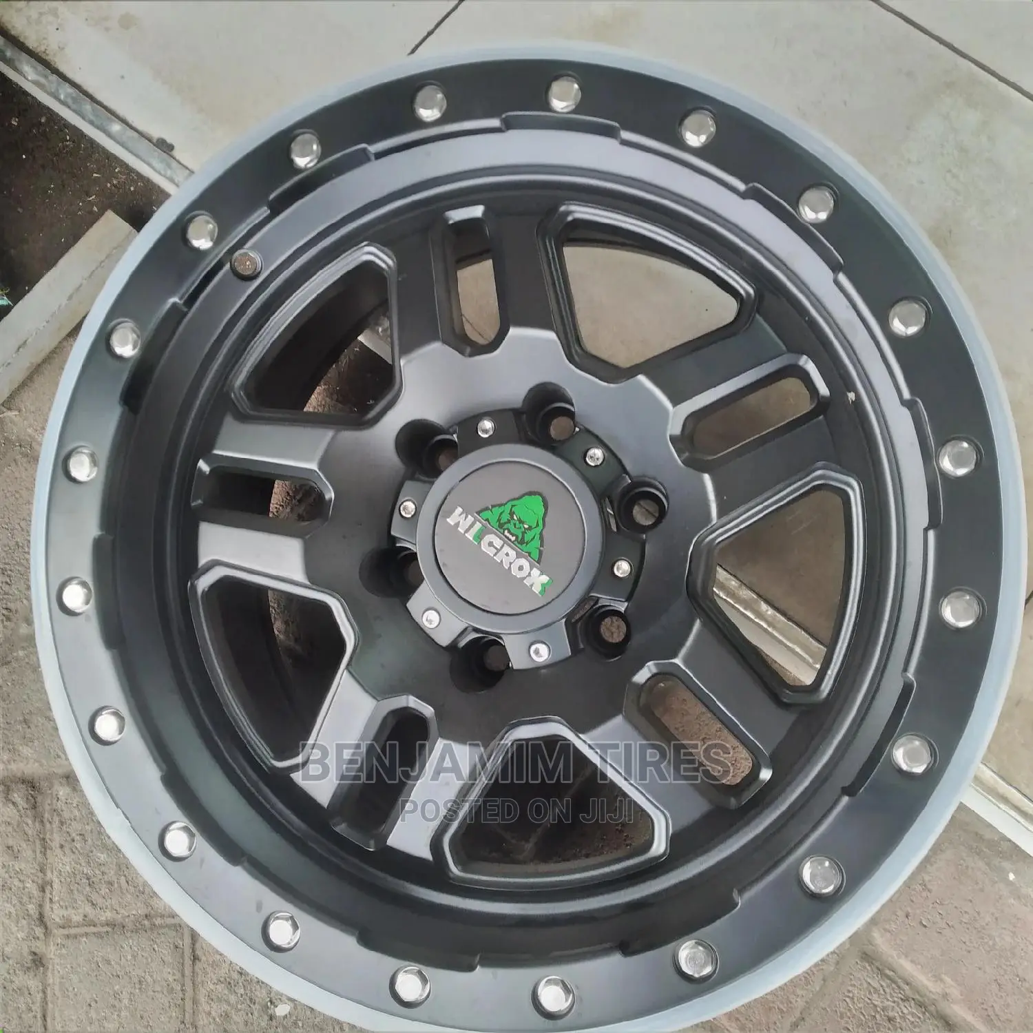 Alloy Rims Set Size 17 Inch 6 Holes for 4×4 E.G Prado Tx.
